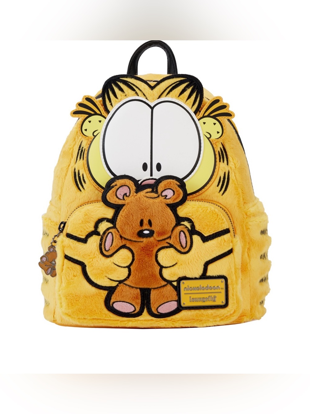 Loungefly Nickelodeon Garfield and Pooky plush cosplay backpack